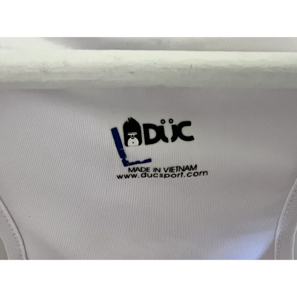 DUC Sports Womens Control Tennis Lawn Dress White Large UV Protection Stay Dry - Picture 3 of 8